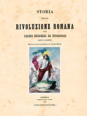cover image of Storia della Rivoluzione Romana per Biagio Miraglia da Strongoli